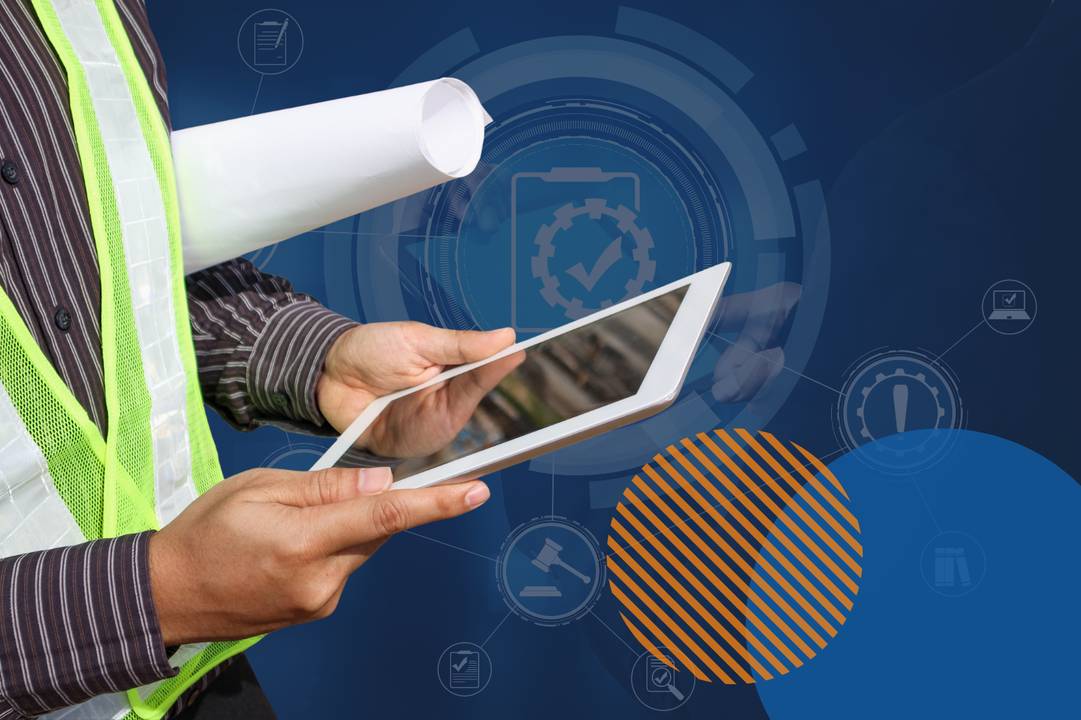 Compliance documentation managed through mobile safety tools