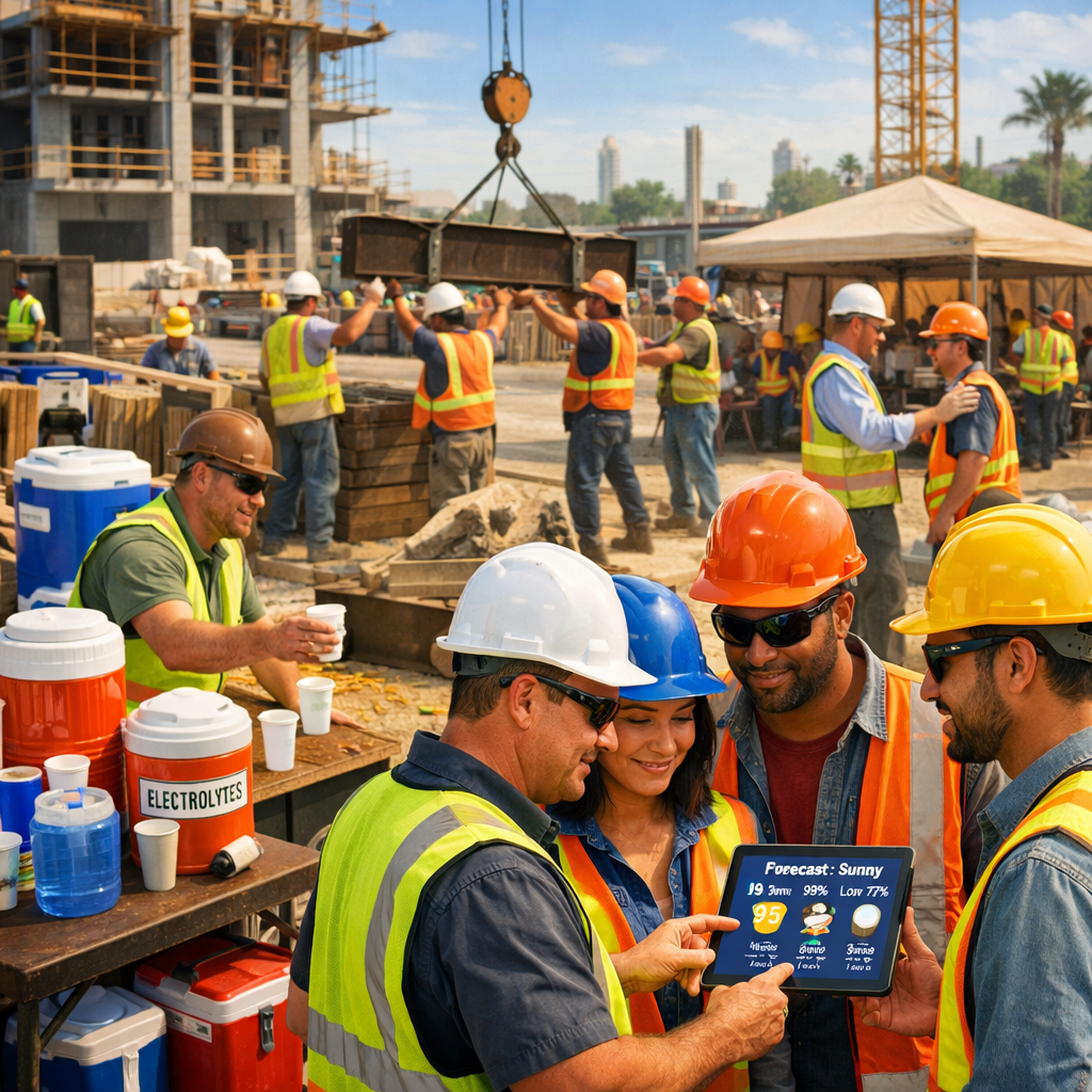 What the Best Crews Already Know About Working Through a Hot Summer